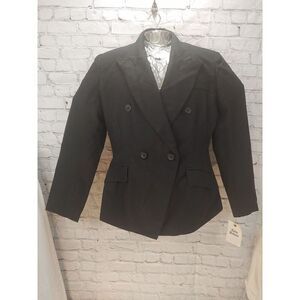 David Benjamin VINTAGE NWOT Women's Size 16 Black Blazer